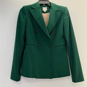 Reiss Emerald Double-Breasted Blazer